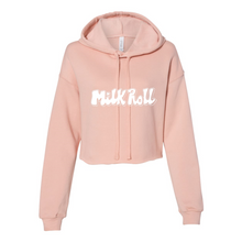 Load image into Gallery viewer, MilkRoll Script Women&#39;s Cropped Fleece
